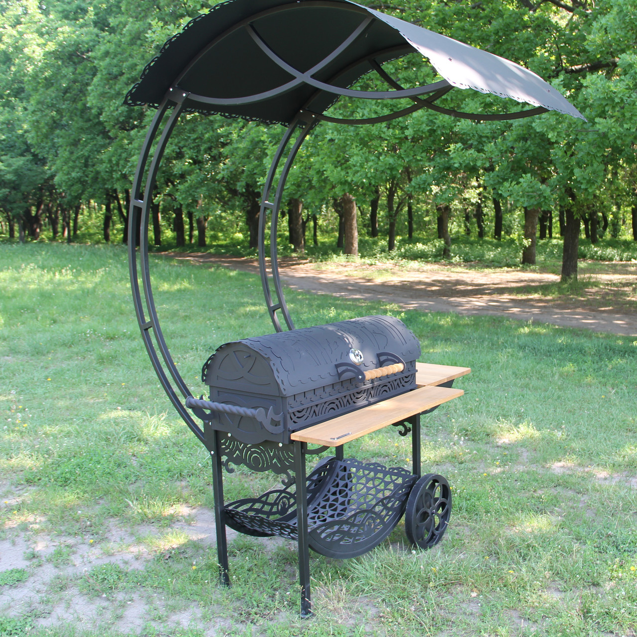 Мангал з кришкою барбекю "Форест"