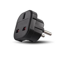 Перехідник TOTO Adapter England to European 220В 10-16A black