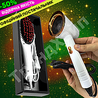 Фен для волосся професійний керамічний з іонізацією 2000W дорожній маленький фен со складаемой ручкой стайлер для укладки волос