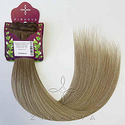 Натуральне Слов'янське Волосся на Заколках 45-50 см 110 грам, Балаяж №8A-1002
