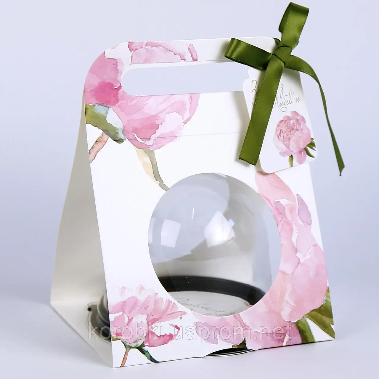 Коробка+бірка+Пластикова колба- 10 наборів, фото 1