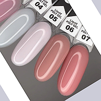 Рідкий полігель Oxxi Professional Liquid Poly Gel 07 - рожево бежевий / 15 мл