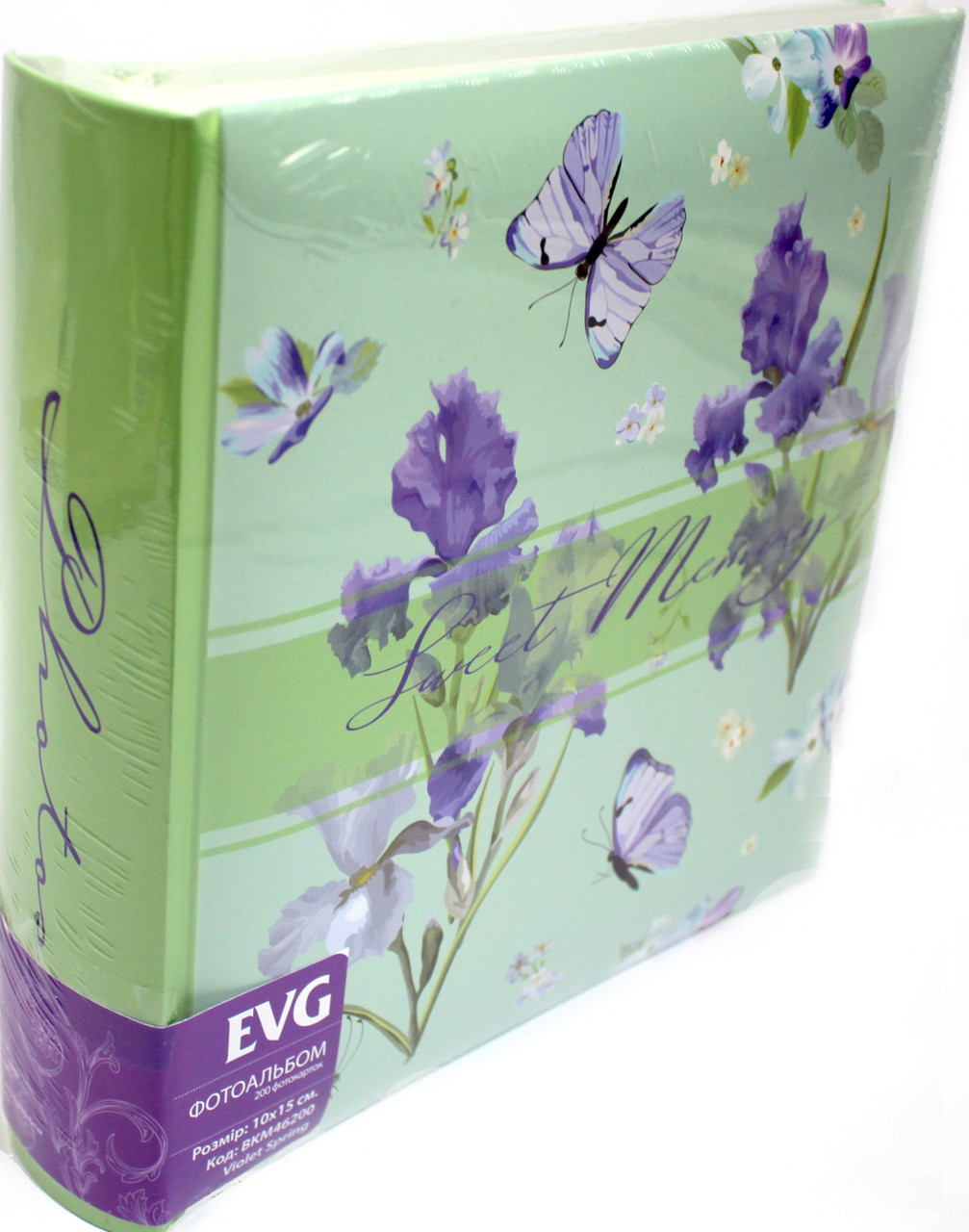 Фотоальбом "EVG" №BKM46200 10х15х200 Violet Spring, фото 1
