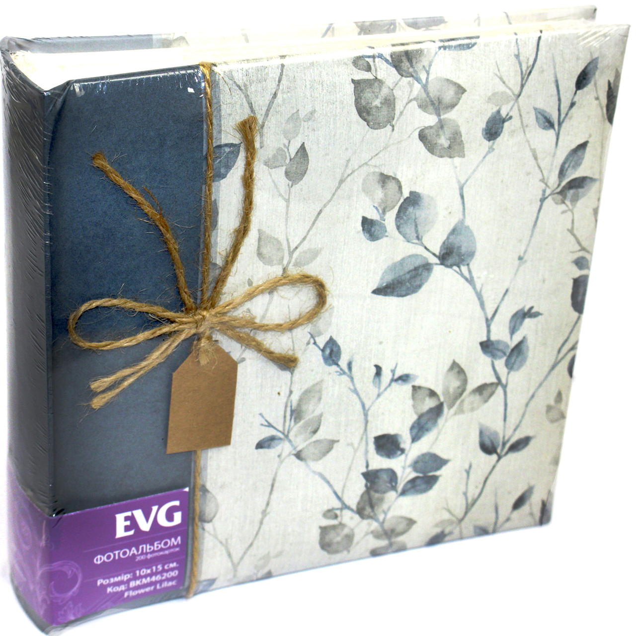 Фотоальбом "EVG" №BKM46200 10х15х200 Flower Lilac, фото 1