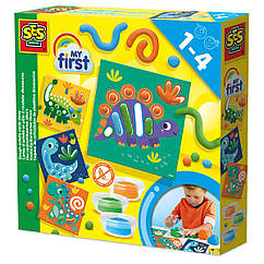 Набір для ліплення SES Creative серії My first - Кумедні динозаври 14409S