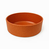 Swastic Osto миска для собак бамбукова 360 мл (помаранчева) з протиковзкою основою