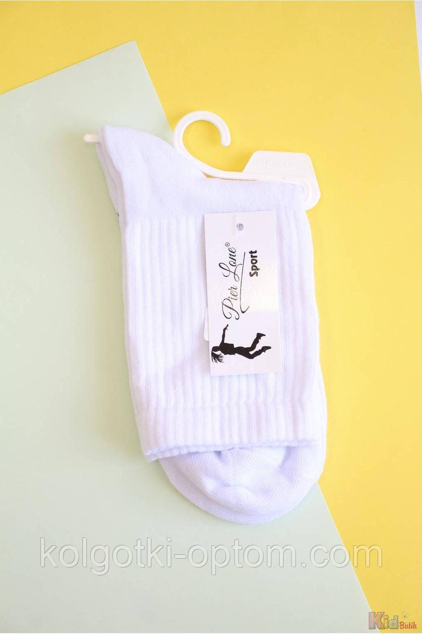ОПТОМ Шкарпетки ароматизовані білі р.35-40 (24-26(38-40) см.)  Pier Lone 2125000882277, фото 1