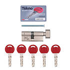 Циліндр CISA Astral Tekno PRO 70T (30*40T) нікель матовий 5 ключів, фото 10