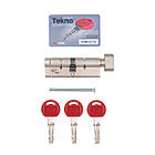 Циліндр CISA Astral Tekno PRO 85T (40*45T) нікель матовий 3 ключі, фото 10