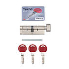 Циліндр CISA Astral Tekno PRO 80T (30*50T) нікель матовий 3 ключі, фото 10