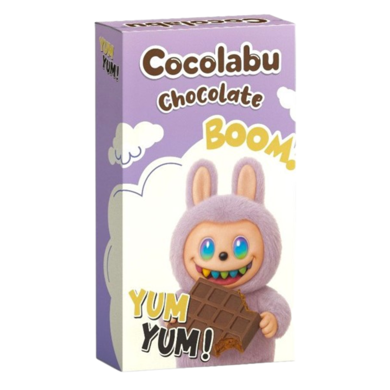 Шоколад Лабубу фіолетовий Cocolabu, 70 г, фото 1