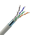 Кабель OK-NET КППЕ-ВП (250) 4*2*0,54 (F/UTP-cat.6) indoor
