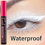 Туш біла водостійка для вій Funpark Mascara для фотосесій, вечірок та косплею, фото 4