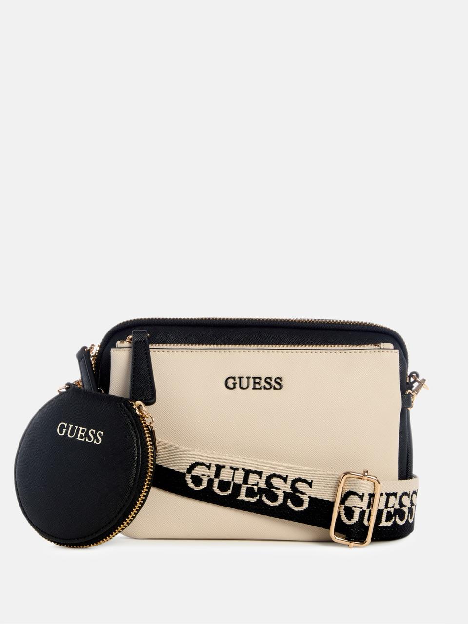Жіноча сумка Guess Aengus Dual-Zip Mini Crossbody 14750085