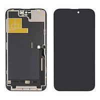 Дисплей для Apple iPhone 14 Pro Max з чорним тачскрином ZY-IN CELL FHD
