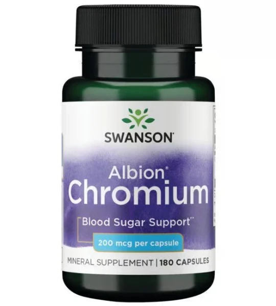 Swanson Albion Chromium 200 mcg (180 капсул)