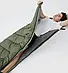 Спальний мішок водонепроникний для походів туристичний 220×70 см 1.3 кг Sleeping bag AND-950-2 Jw, фото 8