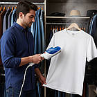 Ручний відпарювач для одягу 100мл, 770Вт, Steam Brusher + 2 насадки / Парова праска-щітка для одягу, фото 6