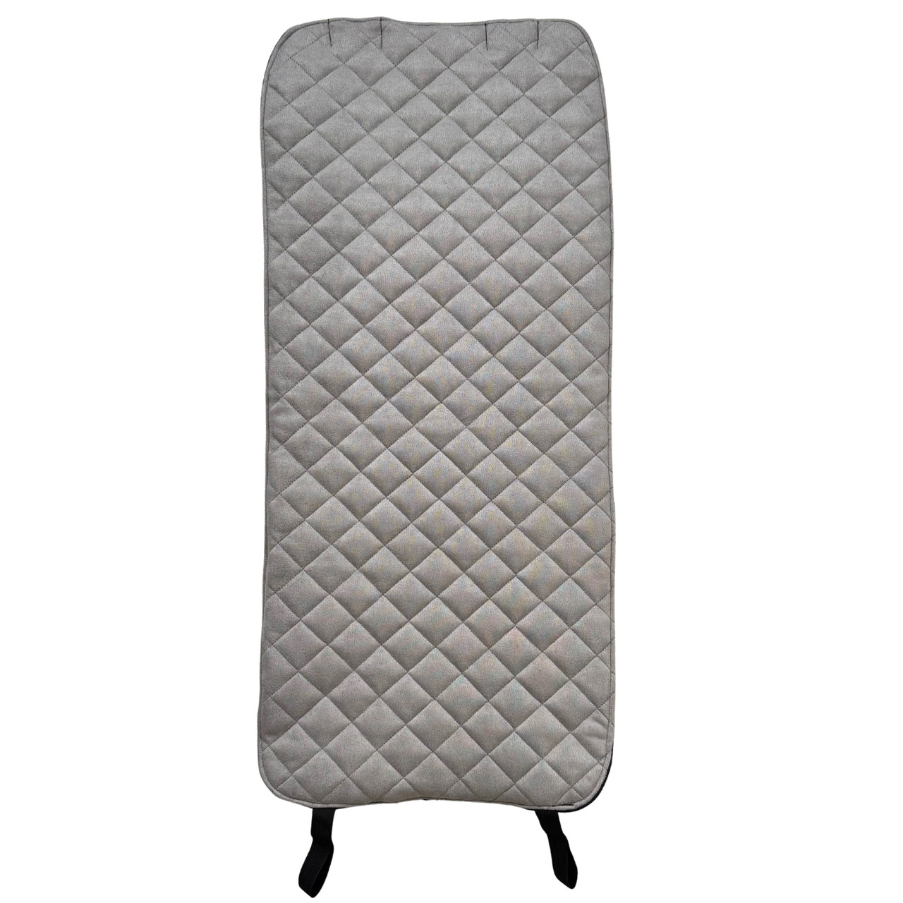 Додаткова накидка на спинку заднього сидіння автомобіля світло-сіра