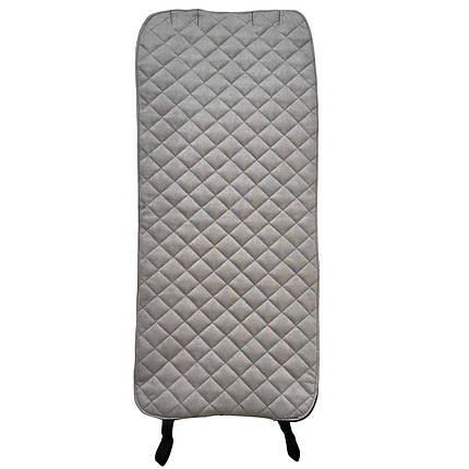 Додаткова накидка на спинку заднього сидіння автомобіля світло-сіра, фото 1