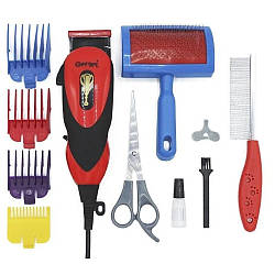 Професійна машинка для стрижки тварин Gemei GM 1023 / Тример-машинка для котів та собак