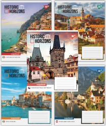 Зошит 96 аркушів, клітина, YES "Historic Horizons", 767889