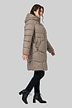 Елегантне зимове пальто-пуховик прямого силуету створене Мілорі, фото 10