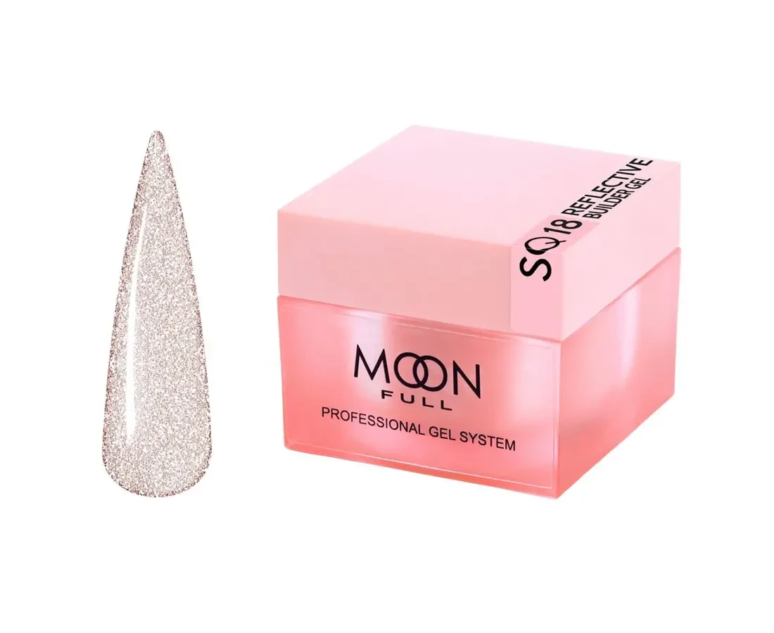 Moon Full Reflective Builder Gel №SQ18, 30 ml, фото 1