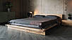 Ліжко двоспальне "Роса" з натурального дерева, фото 8