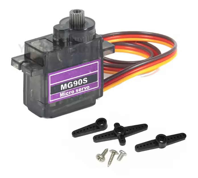 MG90S All Metal Gear 9g Servo SG90 180 градусів, фото 1