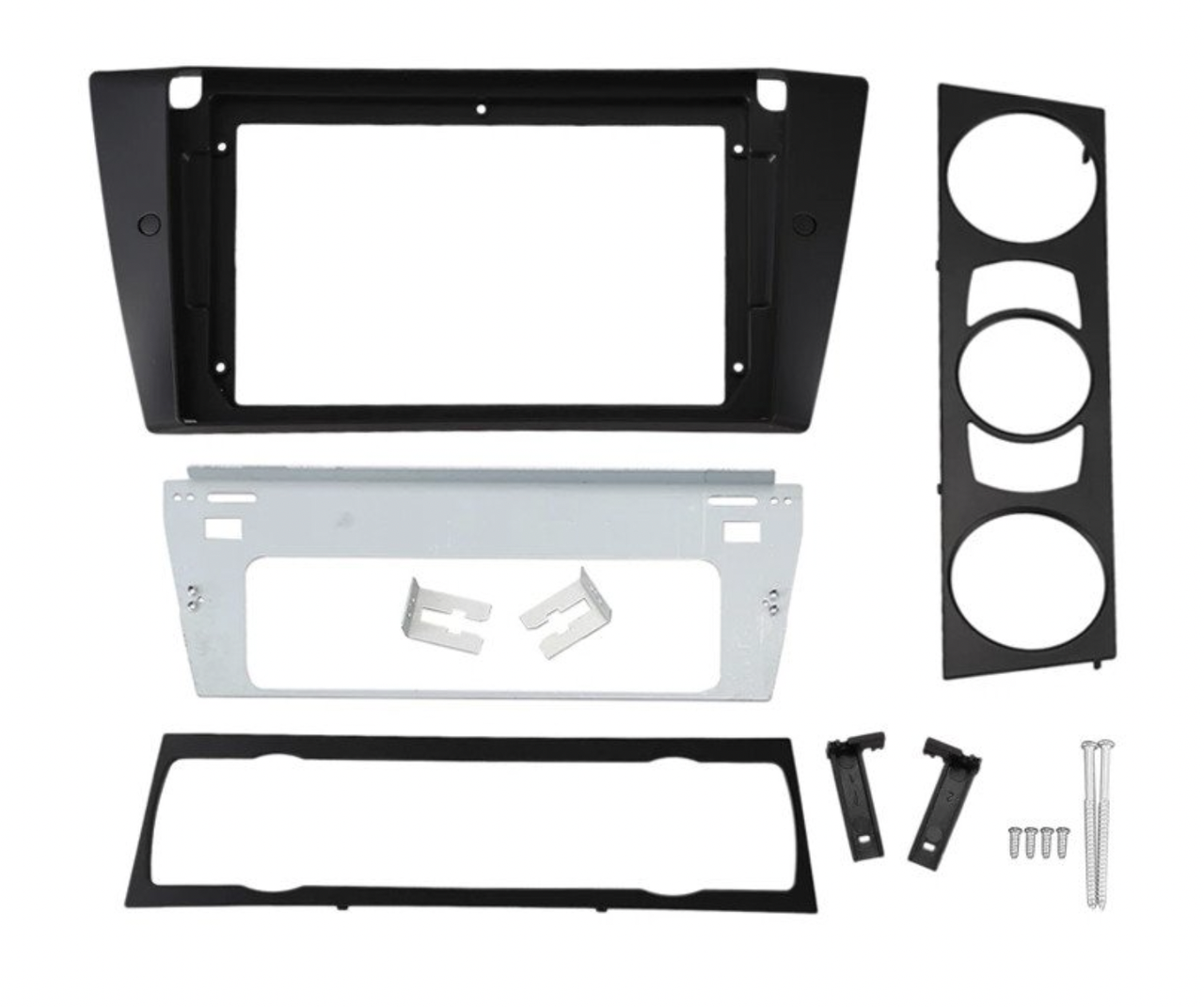 Перехідна рамка BMW 3 E90 E91 E92 E93 2005-2013 під екран 9 дюймів, фото 1