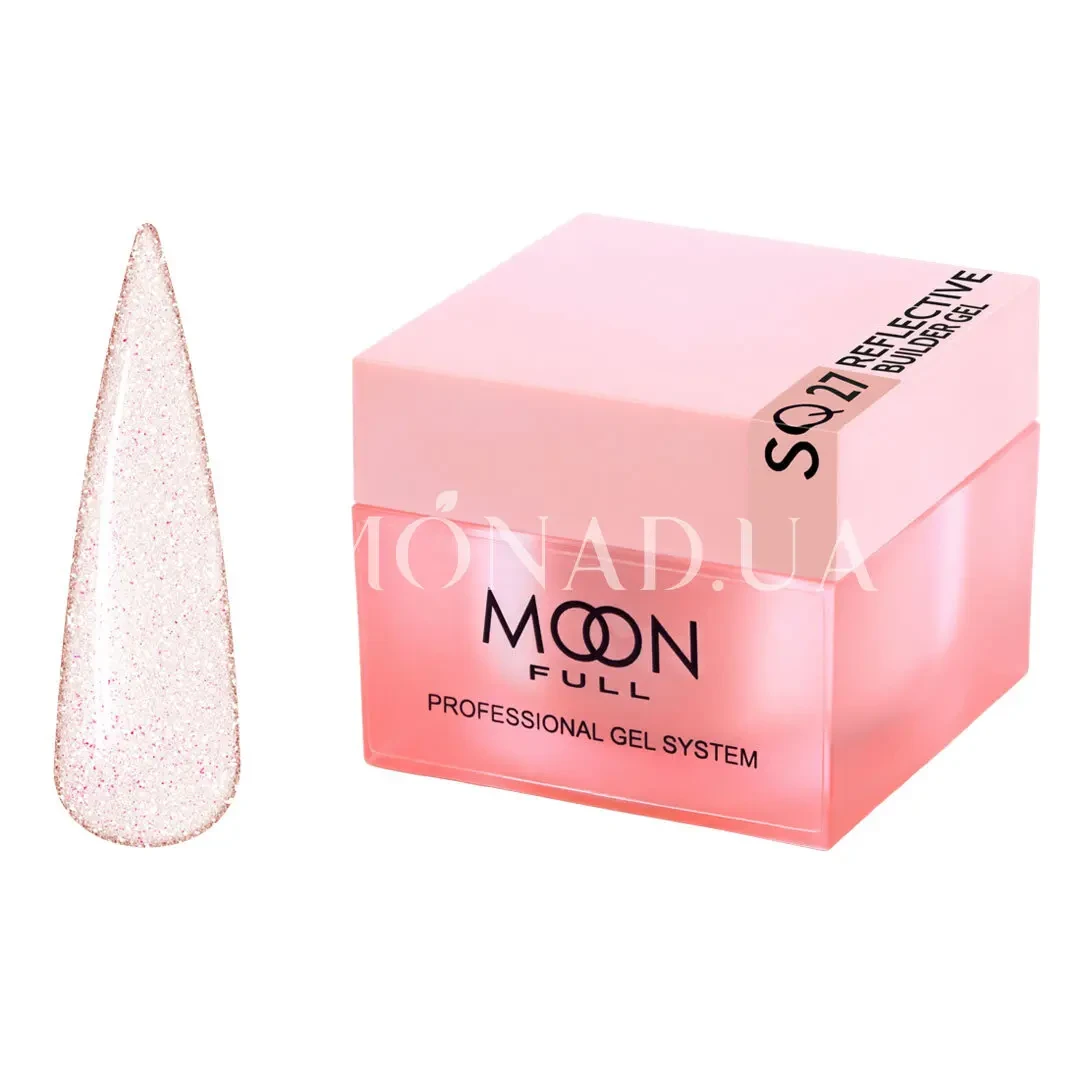Moon Full Reflective Builder Gel №SQ27, 30 ml, фото 1