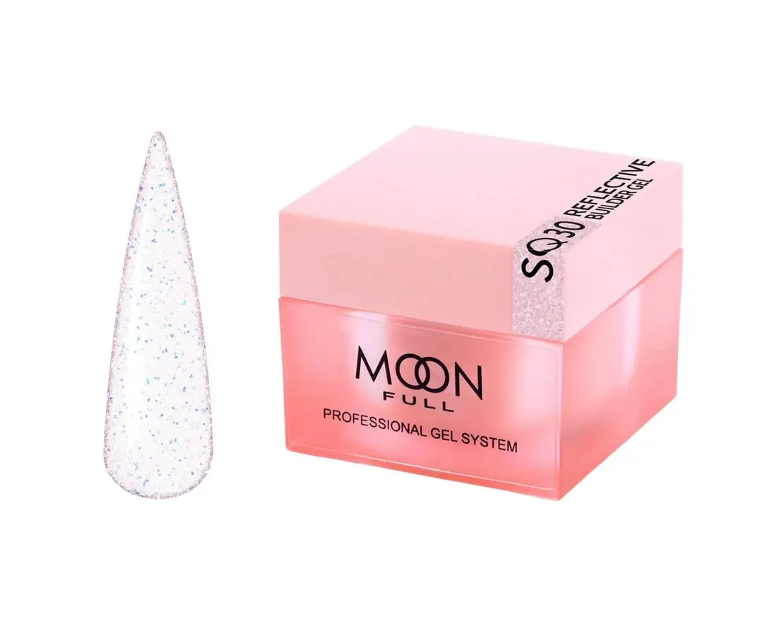 Moon Full Reflective Builder Gel №SQ30, 30 ml, фото 1