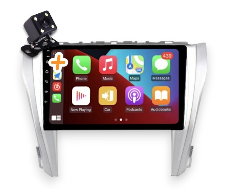 Магнітола для Toyota Camry 55 2015-2017 (4/64 ГБ) на Android | QLED-екран, GPS, Bluetooth та 4G, фото 1