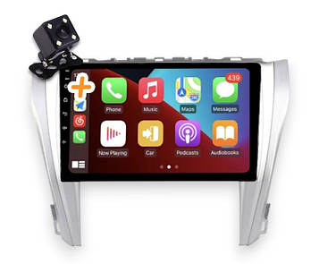 Магнітола для Toyota Camry 55 2015-2017 (4/64 ГБ) на Android | QLED-екран, GPS, Bluetooth та 4G