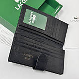 Чоловічий шкіряний брендовий гаманець на кнопці (1720), фото 5