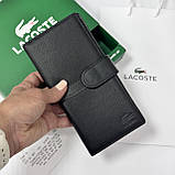 Чоловічий шкіряний брендовий гаманець на кнопці (1720), фото 4