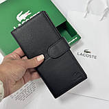 Чоловічий шкіряний брендовий гаманець на кнопці (1720), фото 7