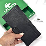 Чоловічий шкіряний брендовий гаманець на кнопці (1720), фото 8