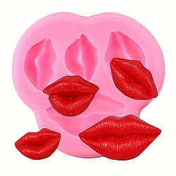 Молд кондитерський силіконовий "Губи"