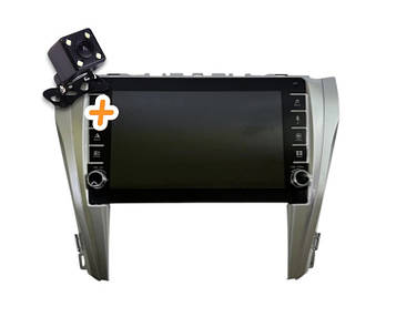 Магнітола для Toyota Camry 55 2015-2017 Android 2/32 ГБ з кнопками | CarPlay, Bluetooth, камера