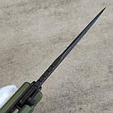 Ніж складний НОКС Офіцерський-С, D2, пластик, олива, фото 2