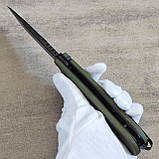 Ніж складний НОКС Офіцерський-С, D2, пластик, олива, фото 3