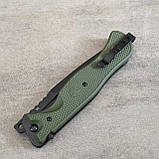 Ніж складний НОКС Офіцерський-С, D2, пластик, олива, фото 8