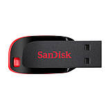 USB флеш накопичувач SanDisk 32GB Cruzer Blade USB2.0 (RED), фото 3