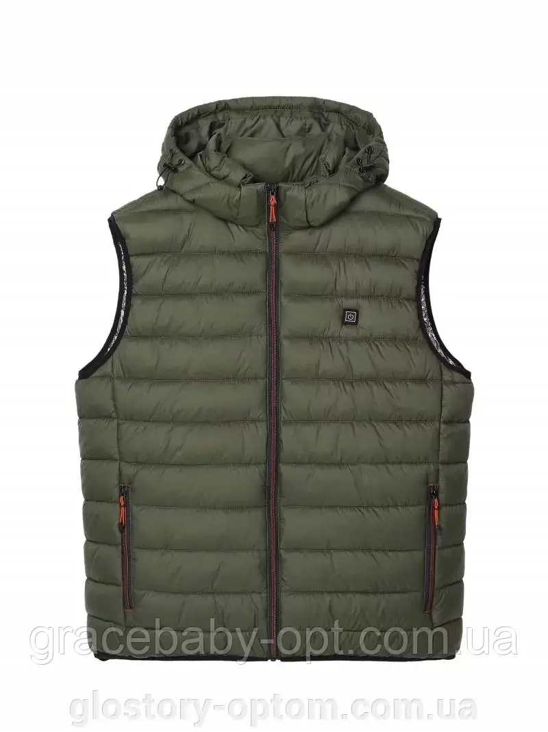 Жилетка чоловіча оптом, Glo-story, 3XL-6XL рр, № MMJ-5208-2, фото 1