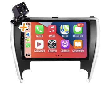 Магнітола для Toyota Camry 55 USA 2015-2017 (4/64 ГБ) на Android | QLED-екран, GPS, Bluetooth та 4G