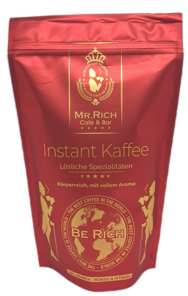 Кава розчинна Mr. Rich Instant Kaffee 100% Арабіка 170 гр