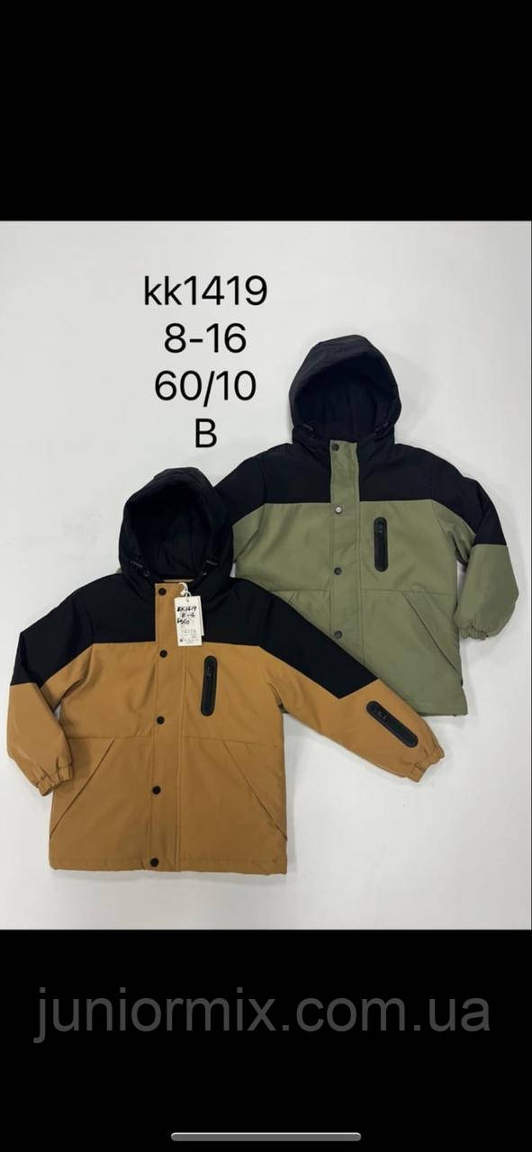 Підліткові осінні куртки для хлопчиків оптом SD
