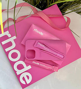 RHODE Shortcake – подарунковий набір у пакеті з чохлом, блиском для губ